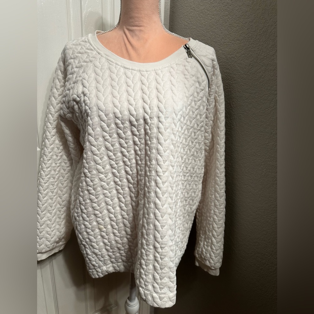 Quilted Zippered Top